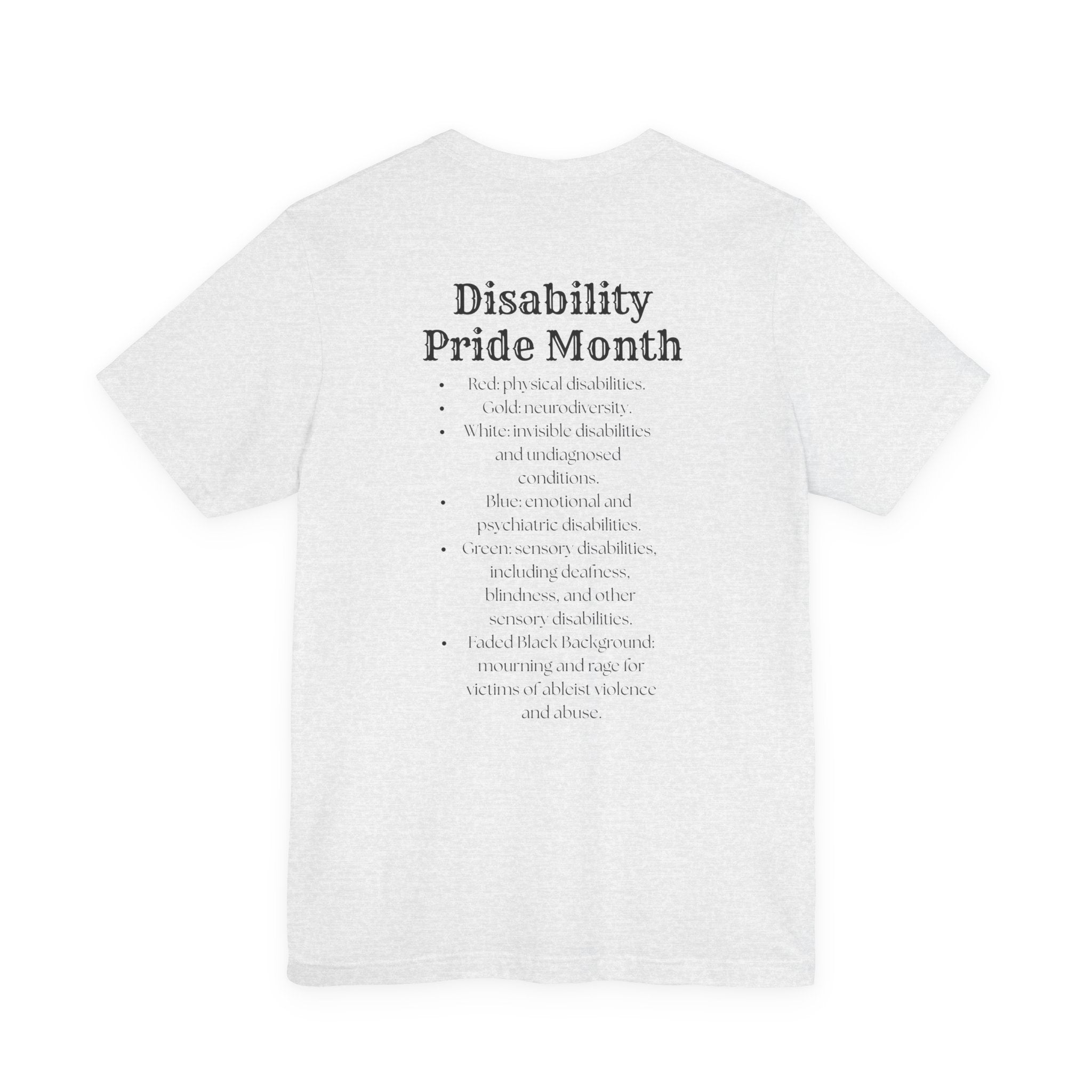 Unisex Jersey Short Sleeve Tee