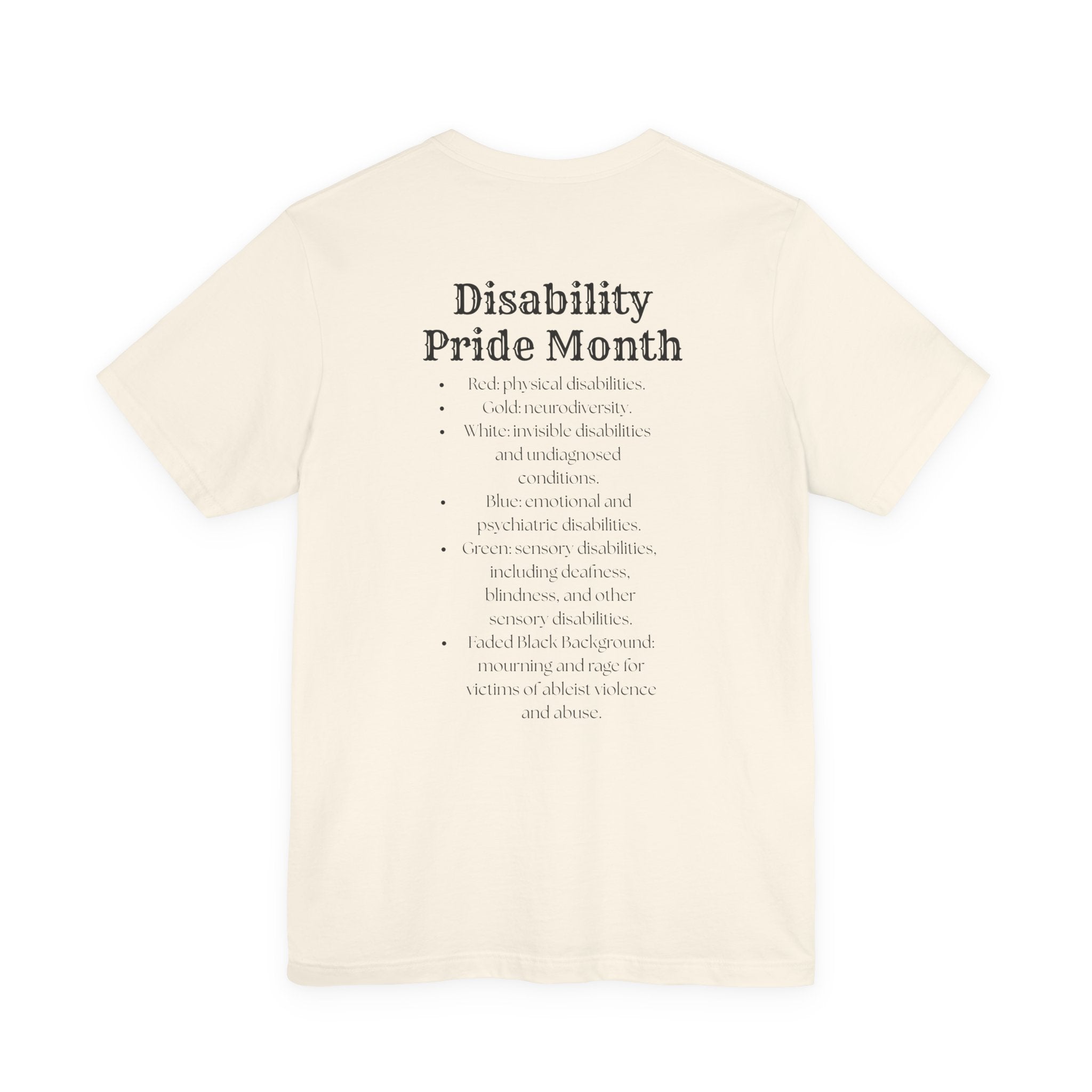 Unisex Jersey Short Sleeve Tee