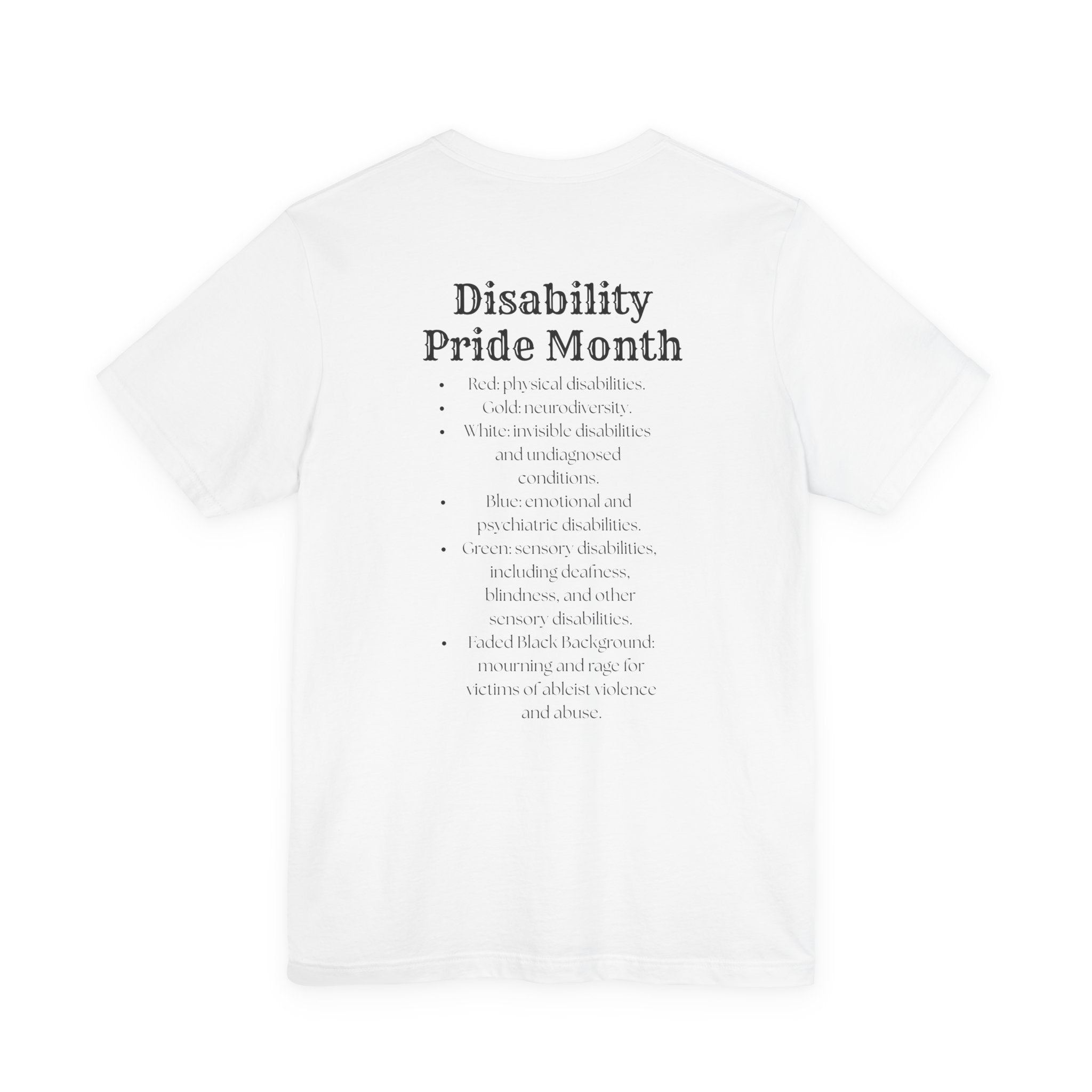 Unisex Jersey Short Sleeve Tee